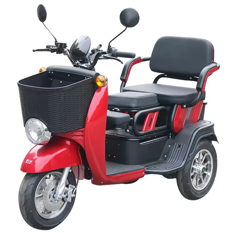 Best 3 Wheel Passenger Tricycle Two Seat 48v Electric Tricyc