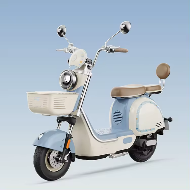 48V Retro Electric Scooter Electric City Bike