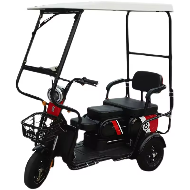 Cheap Electric Tricycle Family Minibus Tricycle Electric Sco